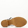 Γυναικεία Πέδιλα C830 Μαύρο ECOleather Mortoglou