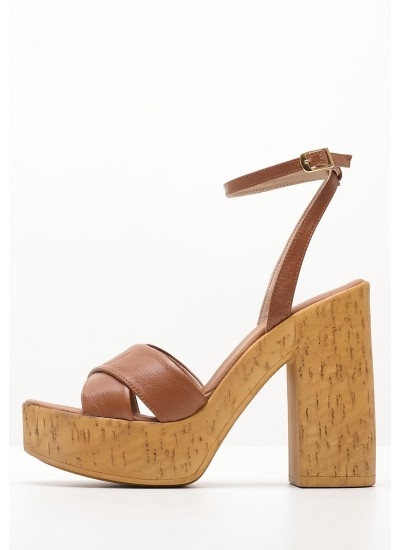 Γυναικεία Flats Salto.Baixo Μπεζ 'Υφασμα Schutz