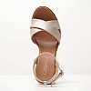 Γυναικεία Πέδιλα C830 Πλατίνα ECOleather Mortoglou Γυναικεία Πέδιλα C830 Πλατίνα ECOleather Mortoglou