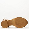 Γυναικεία Πέδιλα C830 Πλατίνα ECOleather Mortoglou Γυναικεία Πέδιλα C830 Πλατίνα ECOleather Mortoglou