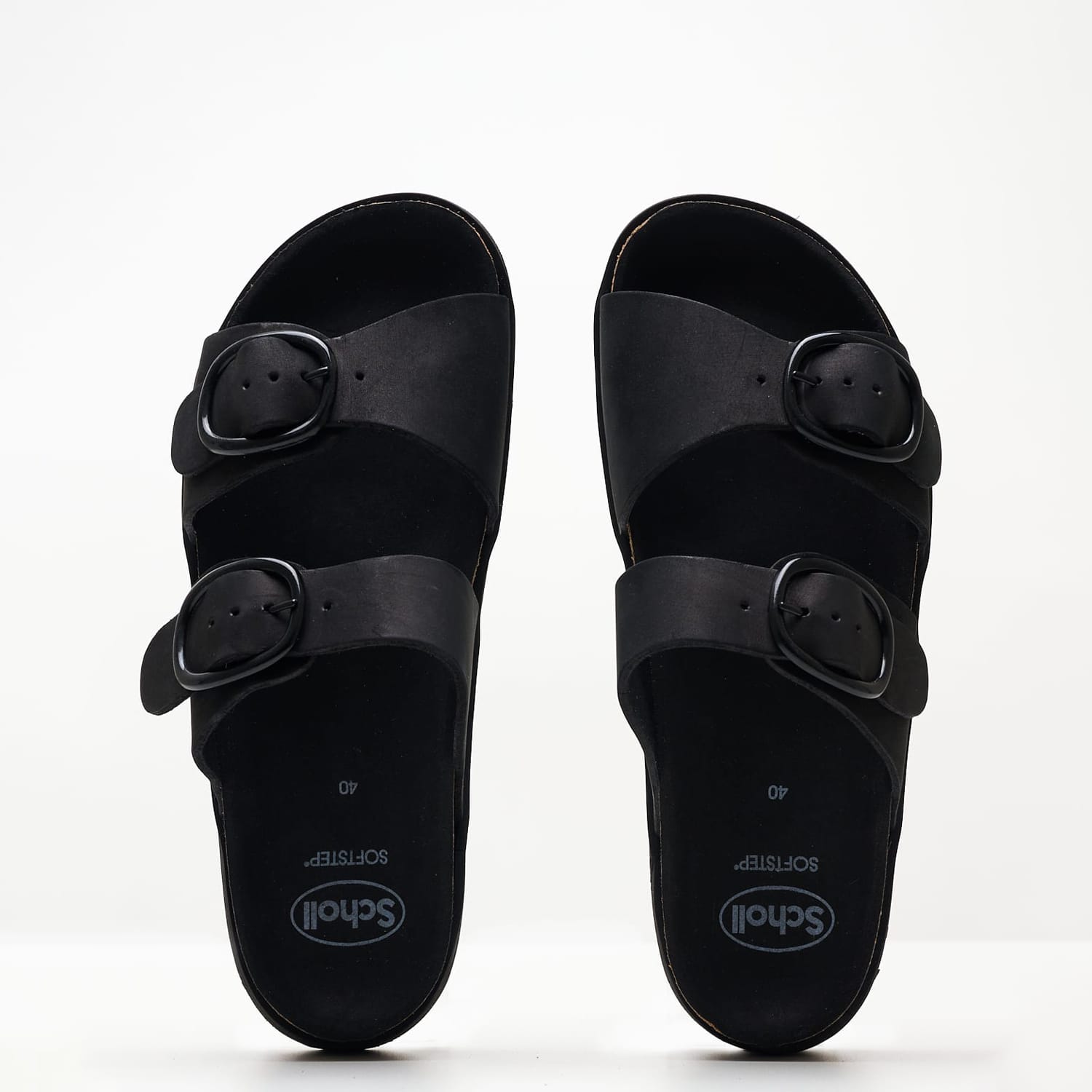 Γυναικεία Flats Ambre Μαύρο Δέρμα Scholl Γυναικεία Flats Ambre Μαύρο Δέρμα Scholl