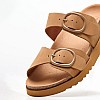 Γυναικεία Flats Ambre Καφέ Δέρμα Scholl Γυναικεία Flats Ambre Καφέ Δέρμα Scholl