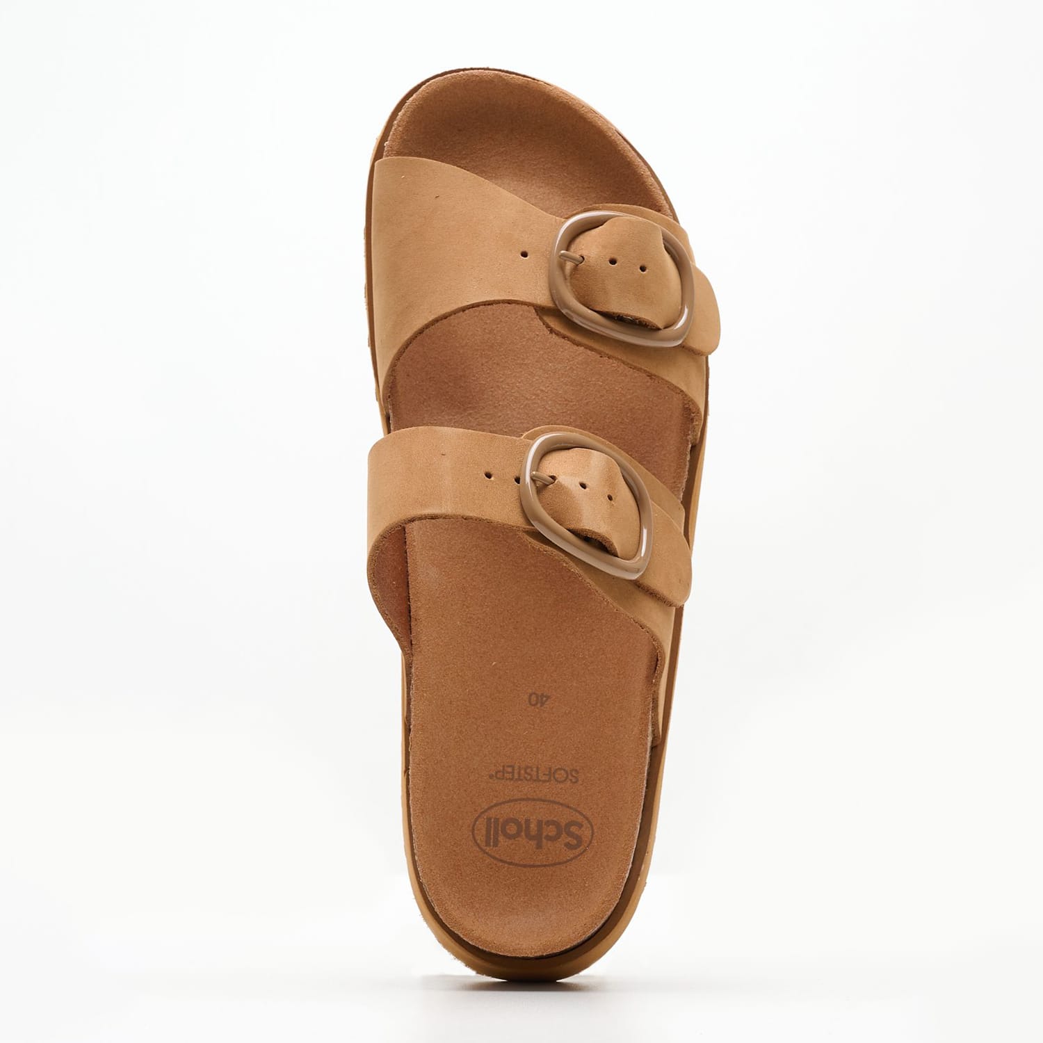 Γυναικεία Flats Ambre Καφέ Δέρμα Scholl Γυναικεία Flats Ambre Καφέ Δέρμα Scholl