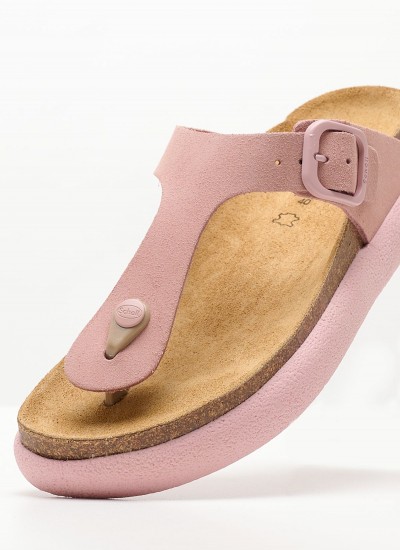 Γυναικεία Flats Anais.Chunky Ροζ Δέρμα Scholl