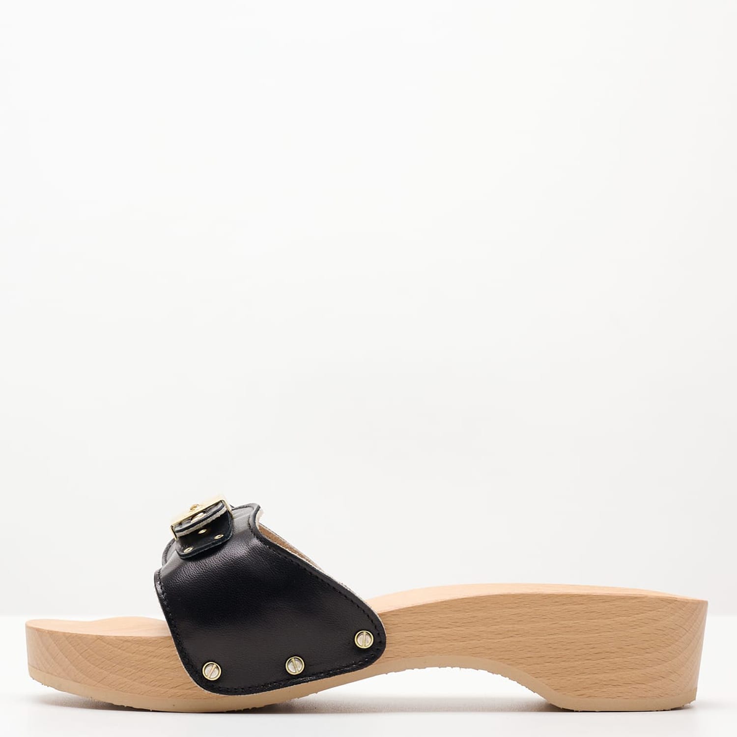 Γυναικεία Flats Pescura.Heel Μαύρο Δέρμα Scholl