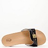 Γυναικεία Flats Pescura.Heel Μαύρο Δέρμα Scholl Γυναικεία Flats Pescura.Heel Μαύρο Δέρμα Scholl