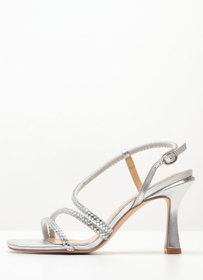 Γυναικείες Γόβες & Peeptoes Ψηλές TATIANA3 Χρυσό ECOleather Nine West