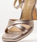 Women Sandals V23278 Bronze Leather Alma En Pena