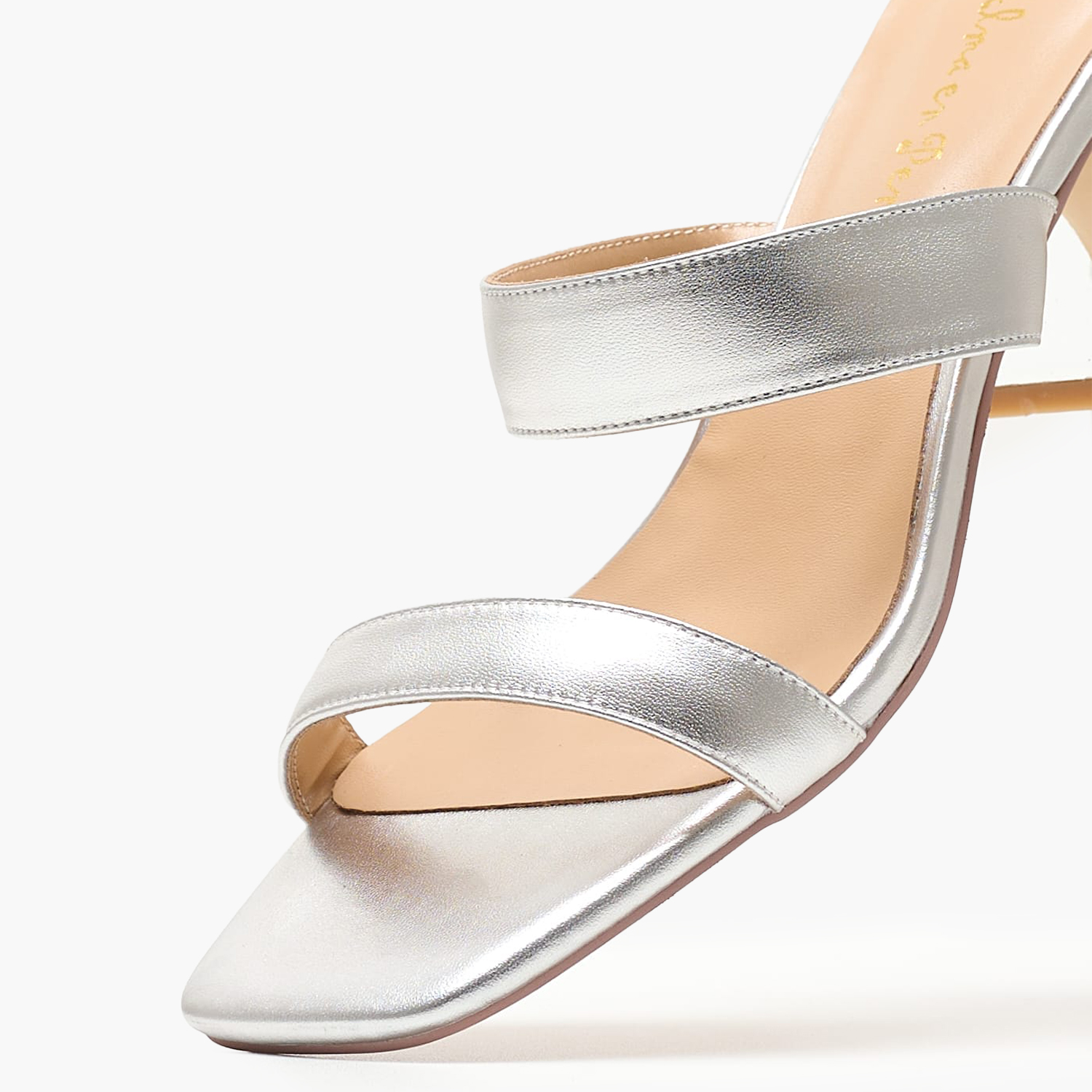 Women Mules V23321 Silver Leather Alma En Pena Women Mules V23321 Silver Leather Alma En Pena