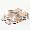Women Mules V23321 Silver Leather Alma En Pena Women Mules V23321 Silver Leather Alma En Pena