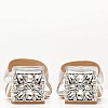 Women Mules V23321 Silver Leather Alma En Pena Women Mules V23321 Silver Leather Alma En Pena