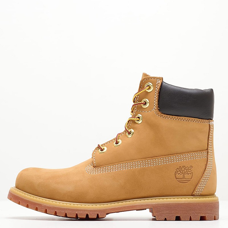 Women Boots 10361 Yellow Nubuck Leather Timberland