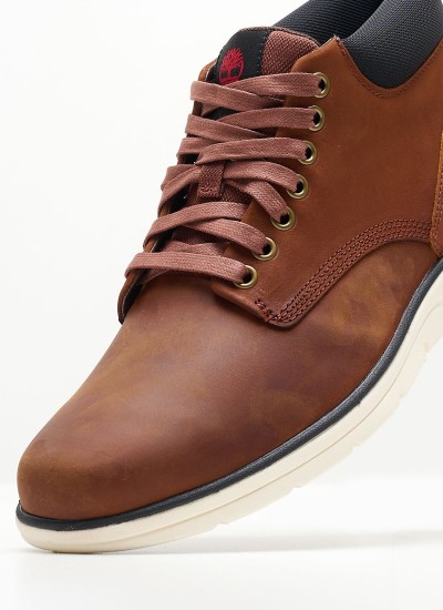 Ανδρικά Μποτάκια A432N Γκρι Δέρμα Νούμπουκ Timberland