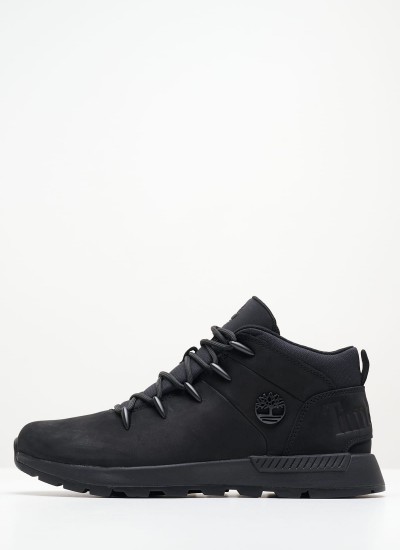 Ανδρικά Μποτάκια 6361R Μαύρο Δέρμα Νούμπουκ Timberland
