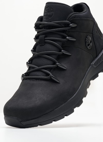 Ανδρικά Μποτάκια 6361R Μαύρο Δέρμα Νούμπουκ Timberland
