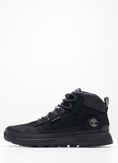 Ανδρικά Μποτάκια 6361R Μαύρο Δέρμα Νούμπουκ Timberland
