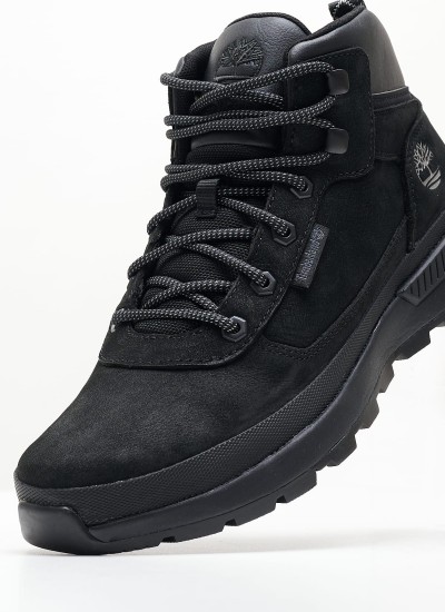 Ανδρικά Μποτάκια 6361R Μαύρο Δέρμα Νούμπουκ Timberland