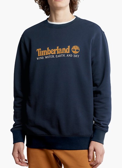 Ανδρικά Φούτερ A27HC Σκούρο Μπλε Βαμβάκι Timberland