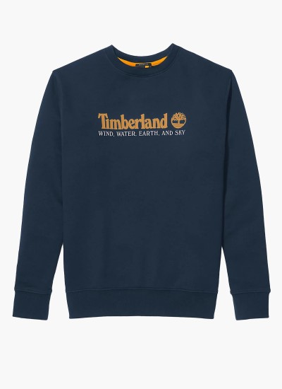Ανδρικά Φούτερ A27HC Σκούρο Μπλε Βαμβάκι Timberland