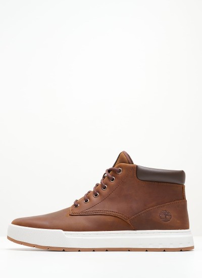 Ανδρικά Μποτάκια 6361R Μαύρο Δέρμα Νούμπουκ Timberland