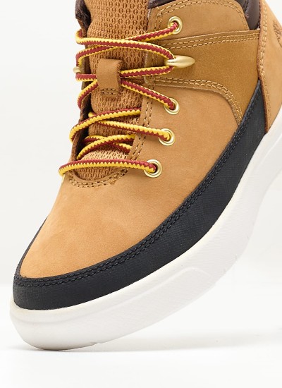 Παιδικά Μποτάκια A23DY Μαύρο Δέρμα Νούμπουκ Timberland