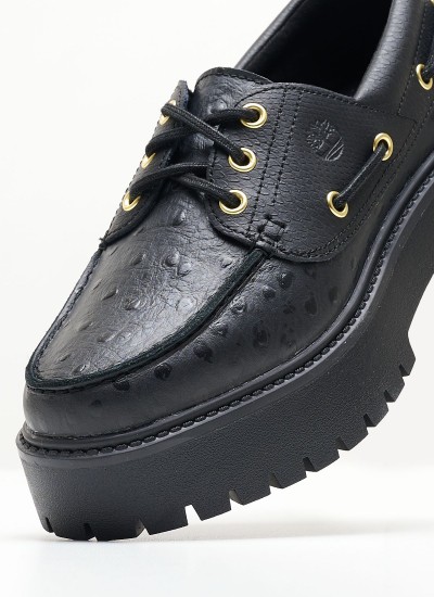 Γυναικεία Μποτάκια A2JRQ Μαύρο Δέρμα Timberland