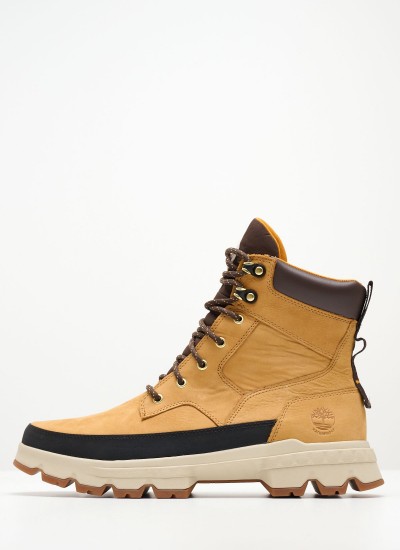 Ανδρικά Μποτάκια 6361R Μαύρο Δέρμα Νούμπουκ Timberland