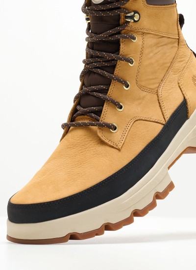 Ανδρικά Μποτάκια 6361R Μαύρο Δέρμα Νούμπουκ Timberland