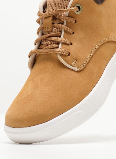 Παιδικά Μποτάκια A23DY Μαύρο Δέρμα Νούμπουκ Timberland