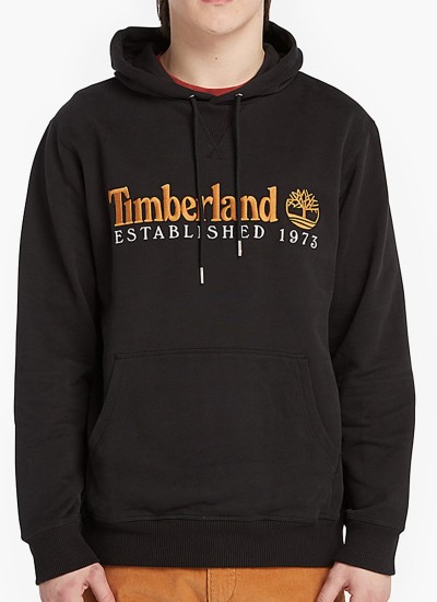 Ανδρικά Φούτερ A27HC Μαύρο Βαμβάκι Timberland