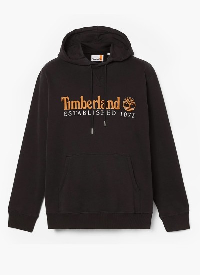 Ανδρικά Φούτερ A27HC Μαύρο Βαμβάκι Timberland
