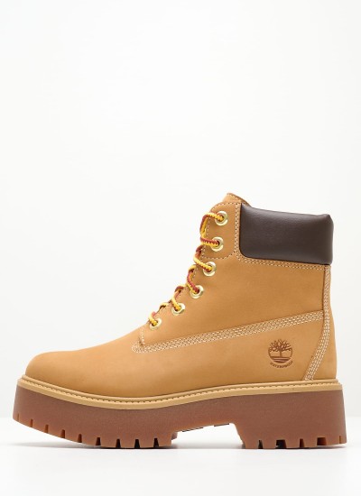 Γυναικεία Μποτάκια A2JRQ Μαύρο Δέρμα Timberland