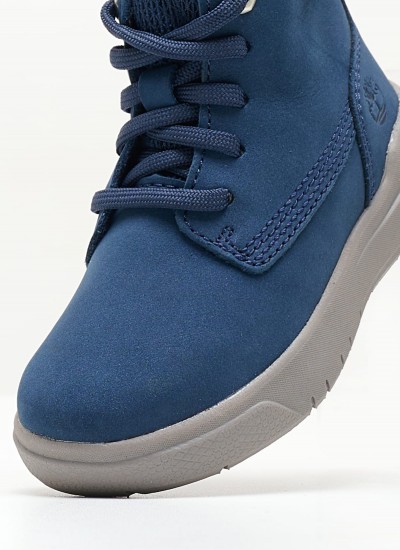 Παιδικά Παπούτσια Casual Lowcut.Laceup Μπλε ECOleather Tommy Hilfiger