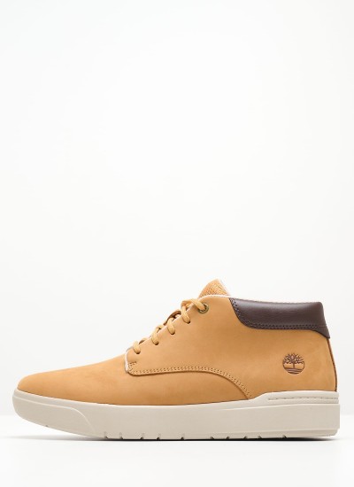 Ανδρικά Μποτάκια 6361R Μαύρο Δέρμα Νούμπουκ Timberland