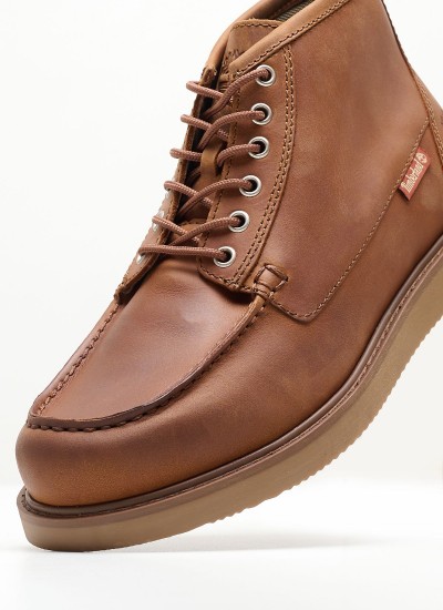 Ανδρικά Μποτάκια 6361R Μαύρο Δέρμα Νούμπουκ Timberland