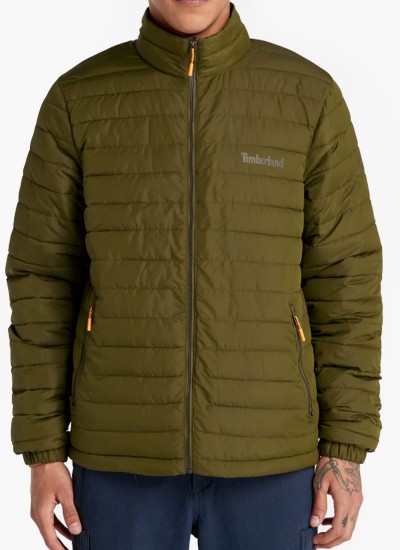 Ανδρικά Μπουφάν Brockstone Λαδί Πολυεστέρα Barbour