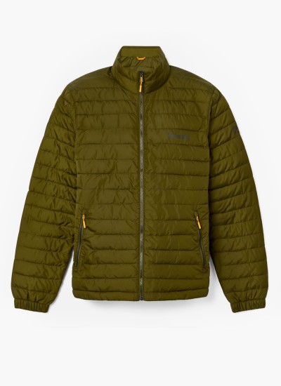 Ανδρικά Μπουφάν Brockstone Λαδί Πολυεστέρα Barbour