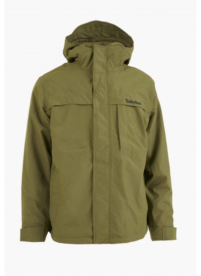 Ανδρικά Μπουφάν Craft.Parka Σκούρο Μπλε Πολυεστέρα Jack & Jones