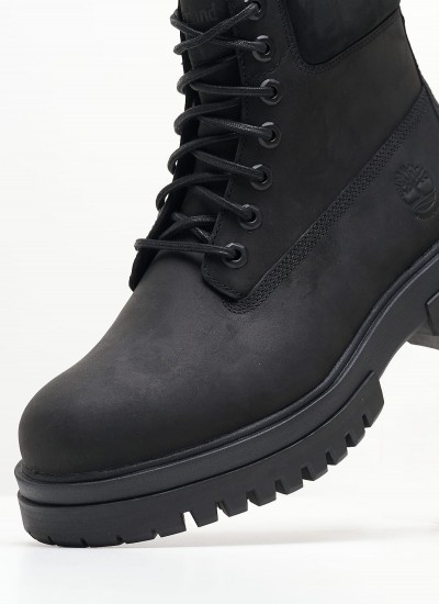 Ανδρικά Μποτάκια 6361R Μαύρο Δέρμα Νούμπουκ Timberland