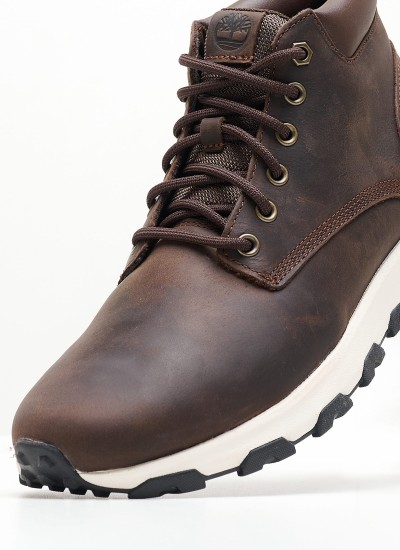 Ανδρικά Μποτάκια 6361R Μαύρο Δέρμα Νούμπουκ Timberland