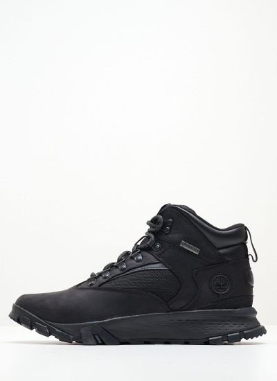 Ανδρικά Μποτάκια 6361R Μαύρο Δέρμα Νούμπουκ Timberland