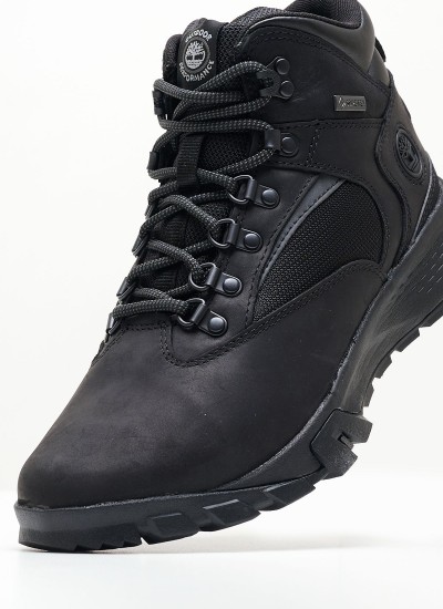 Ανδρικά Μποτάκια 6361R Μαύρο Δέρμα Νούμπουκ Timberland