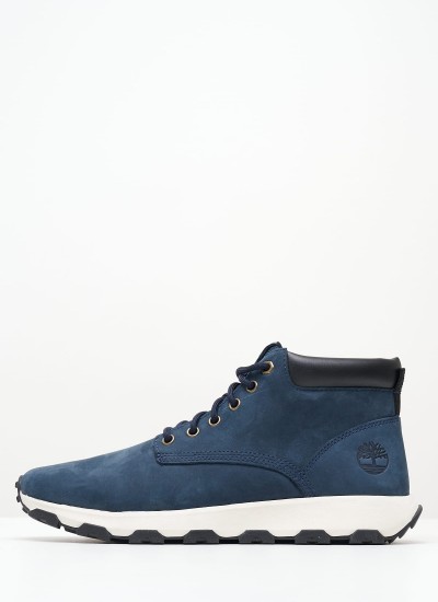 Ανδρικά Μποτάκια A432N Γκρι Δέρμα Νούμπουκ Timberland