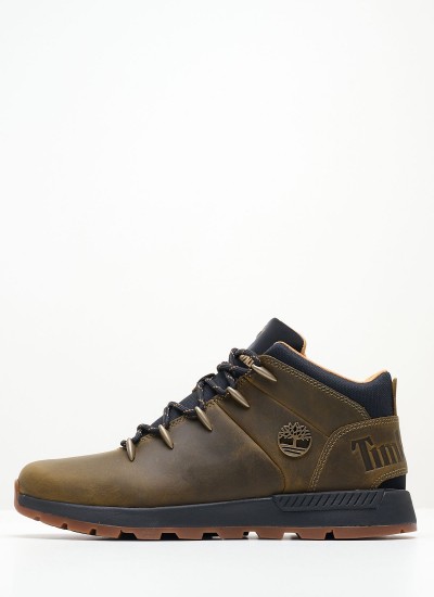 Ανδρικά Μποτάκια 6361R Μαύρο Δέρμα Νούμπουκ Timberland