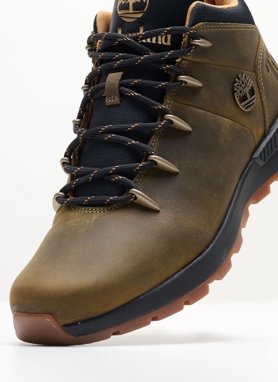 Ανδρικά Μποτάκια 6361R Μαύρο Δέρμα Νούμπουκ Timberland