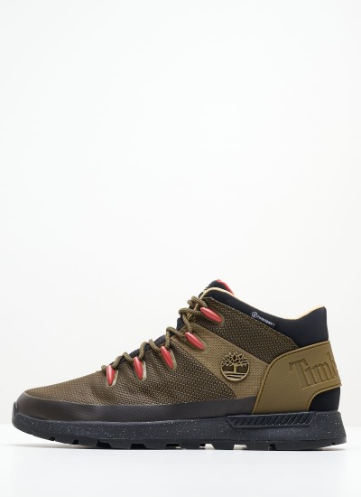 Ανδρικά Μποτάκια A432N Γκρι Δέρμα Νούμπουκ Timberland