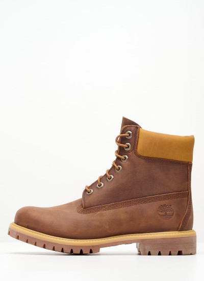 Ανδρικά Μποτάκια 6361R Μαύρο Δέρμα Νούμπουκ Timberland