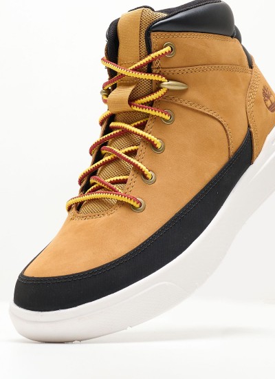 Ανδρικά Μποτάκια 6361R Μαύρο Δέρμα Νούμπουκ Timberland