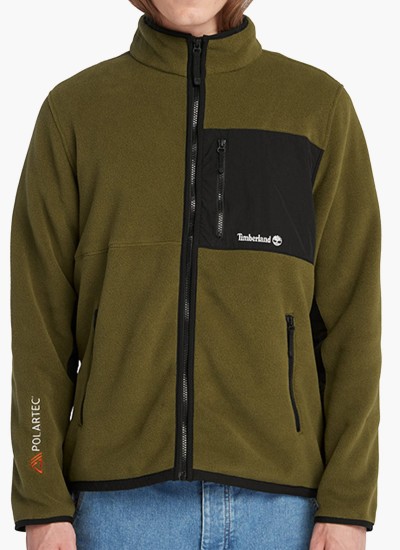 Ανδρικά Μπουφάν Brockstone Λαδί Πολυεστέρα Barbour