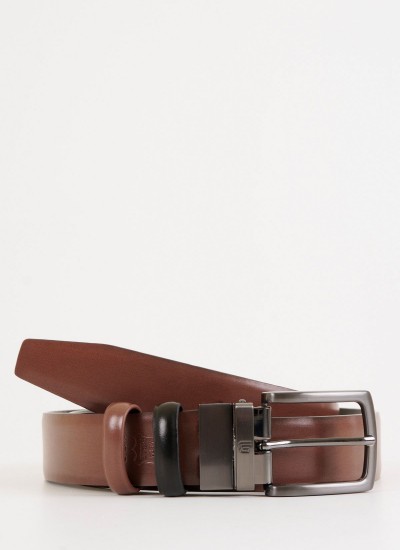 Men Belts 1704 Black Leather Mortoglou